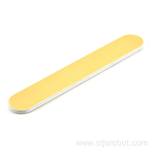 Manufacturers selling yellow nail file nail article double-sided polishing file